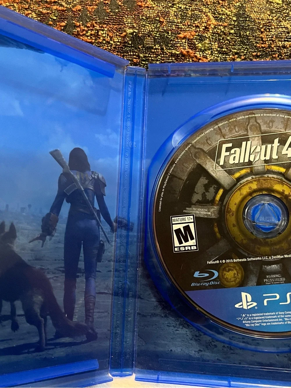 Fallout 4 (PS4) Video Game - Black Cover